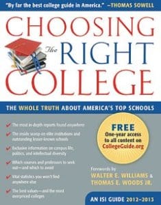 Choosing the Right College 2012-13 (E-book)-0